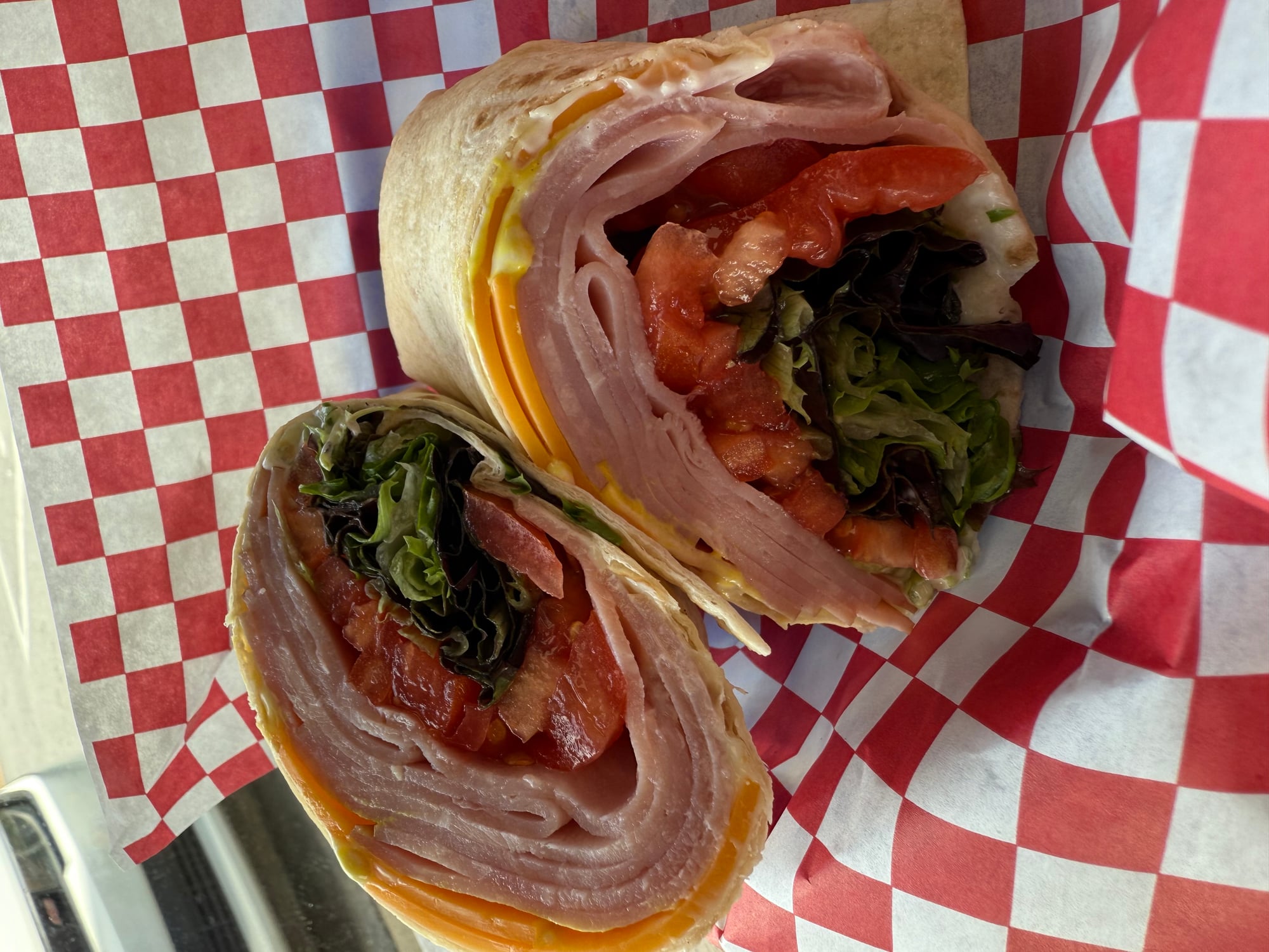 Ham and Cheese Wrap